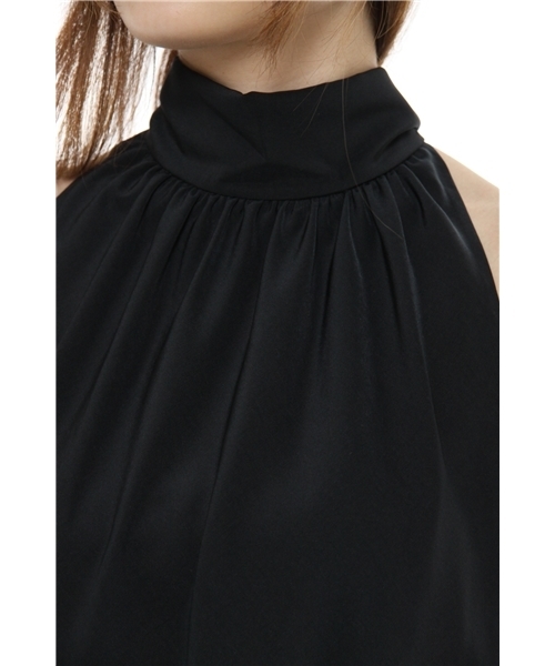 EFFE BEAMS（エッフェビームス）の「EFFE BEAMS / ファイユ タートル リボン（シャツ/ブラウス・レディース・ブラック系その他/ブラック/イエロー系その他/ケリー・ONE SIZE）」の7枚目の写真