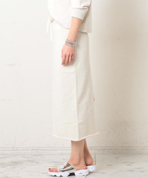 BEAUTY&YOUTH UNITED ARROWS(ビューティーアンドユースユナイテッドアローズ)の「BY∴ ヘビースウェットタイトスカート ◆(スカート・レディース・オフホワイト/ネイビー/マスタード・FREE)」の13枚目の写真