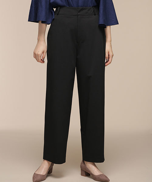 NANO universe（ナノユニバース）の「TRセミストレートパンツ（その他パンツ・レディース・ブラック/レッド系その他/その他1・36/38）」の18枚目の写真