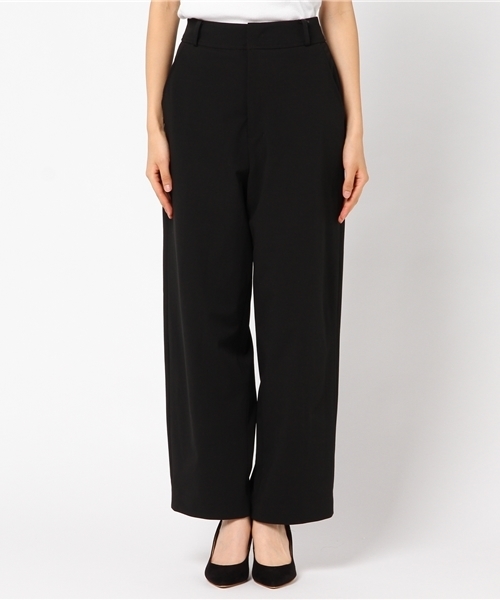 NANO universe（ナノユニバース）の「TRセミストレートパンツ（その他パンツ・レディース・ブラック/レッド系その他/その他1・36/38）」の6枚目の写真