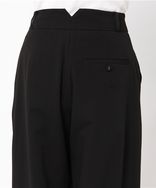 NANO universe（ナノユニバース）の「TRセミストレートパンツ（その他パンツ・レディース・ブラック/レッド系その他/その他1・36/38）」の12枚目の写真