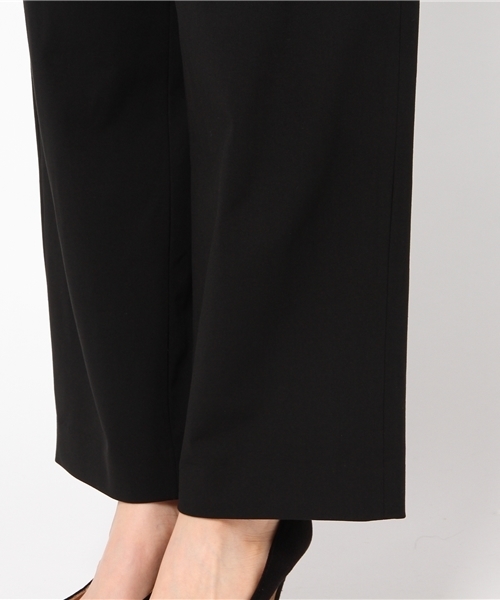 NANO universe（ナノユニバース）の「TRセミストレートパンツ（その他パンツ・レディース・ブラック/レッド系その他/その他1・36/38）」の5枚目の写真