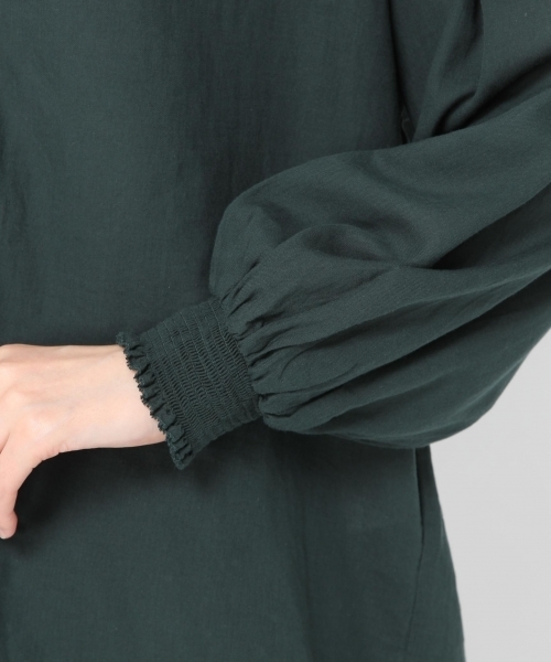 studio CLIP（スタディオクリップ）の「ビエラスキッパーブラウス（シャツ/ブラウス・レディース・オフホワイト/イエロー/グリーン・MEDIUM/LARGE）」の8枚目の写真