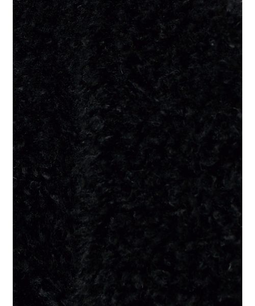 merry jenny（メリージェニー）の「ノーカラーエコファーコート（ブルゾン・レディース・ブラック/ピンク/ラベンダー・FREE）」の11枚目の写真