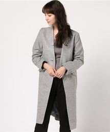 Honeys | カラーレスコート(ノーカラージャケット)
