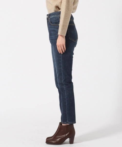 GLOBAL WORK（グローバルワーク）の「【機能素材】WARM-DENIM　スキニー/775281（デニムパンツ・レディース・ブルー/ネイビー・LARGE/MEDIUM/SMALL）」の5枚目の写真