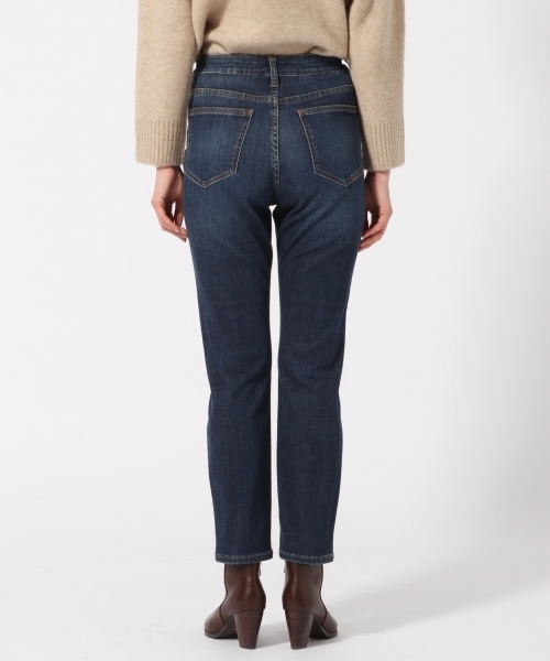 GLOBAL WORK（グローバルワーク）の「【機能素材】WARM-DENIM　スキニー/775281（デニムパンツ・レディース・ブルー/ネイビー・LARGE/MEDIUM/SMALL）」の6枚目の写真