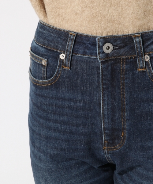 GLOBAL WORK（グローバルワーク）の「【機能素材】WARM-DENIM　スキニー/775281（デニムパンツ・レディース・ブルー/ネイビー・LARGE/MEDIUM/SMALL）」の7枚目の写真