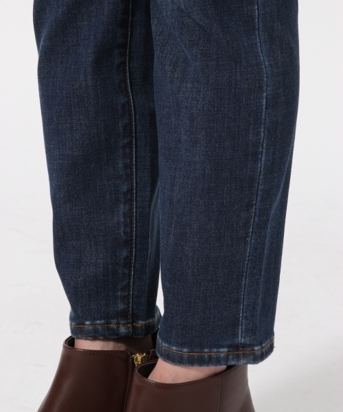 GLOBAL WORK（グローバルワーク）の「【機能素材】WARM-DENIM　スキニー/775281（デニムパンツ・レディース・ブルー/ネイビー・LARGE/MEDIUM/SMALL）」の9枚目の写真