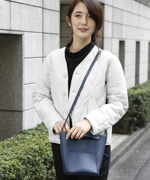 coen（コーエン）の「フェイクレザー2WAYショルダーバッグ（ショルダーバッグ・レディース・ブラウン/ネイビー/レッド・FREE）」の11枚目の写真