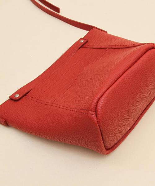 coen（コーエン）の「フェイクレザー2WAYショルダーバッグ（ショルダーバッグ・レディース・ブラウン/ネイビー/レッド・FREE）」の14枚目の写真
