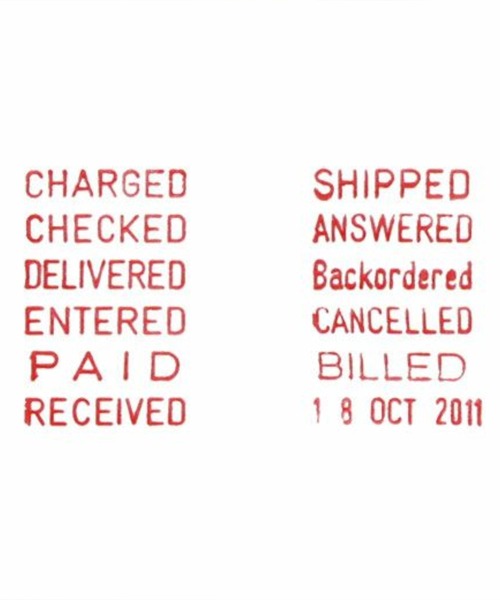 HIGHTIDE（ハイタイド）の「Shiny Phrase Stamp シャイニー フレーズデーターS70 スタンプ ハンコ（ステーショナリー・レディース・その他・FREE）」の7枚目の写真