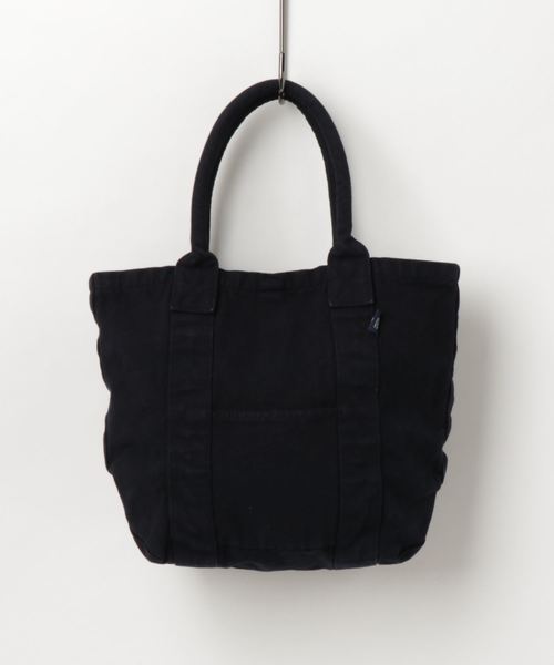 Daily russet（デイリー ラシット）の「製品染めフロントポケットトートバッグ(M)（トートバッグ・レディース・ホワイト/ライトブルー/ネイビー/カーキ/ピンク・FREE）」の5枚目の写真