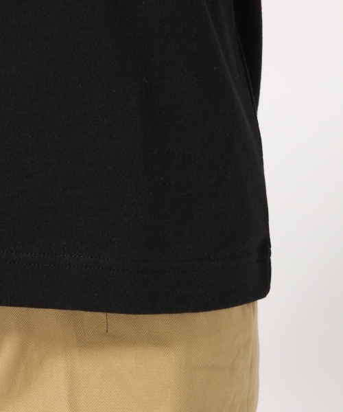 LOWRYS FARM（ローリーズファーム）の「ＵＳＡベーシックＴシャツ　783593 （Tシャツ/カットソー・レディース・ブラック/パープル/グレー/オフホワイト/オレンジ/ホワイト×ブラック・MEDIUM/LARGE）」の18枚目の写真