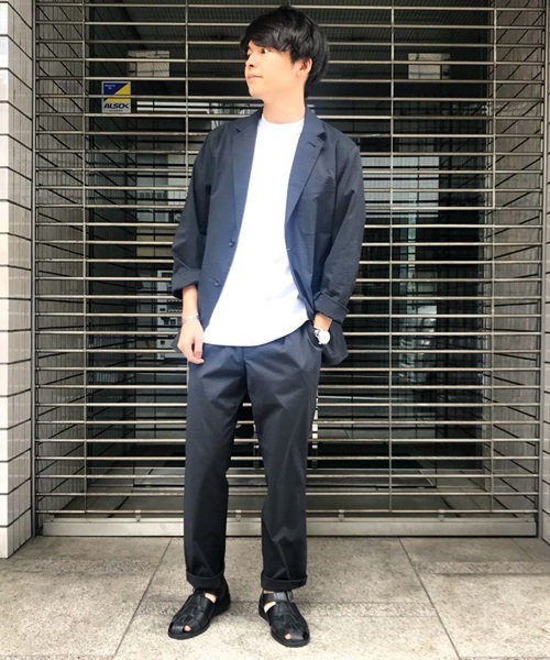 【VINCENT ET MIREILLE】ヴァンソン エ ミレイユ 2B JACKET SUCKER 2つ釦ジャケットシアサッカー 【VINCENT ET MIREILLE】ヴァンソン エ ミレイユ 2B JACKET SUCKER 2つ釦ジャケットシアサッカー