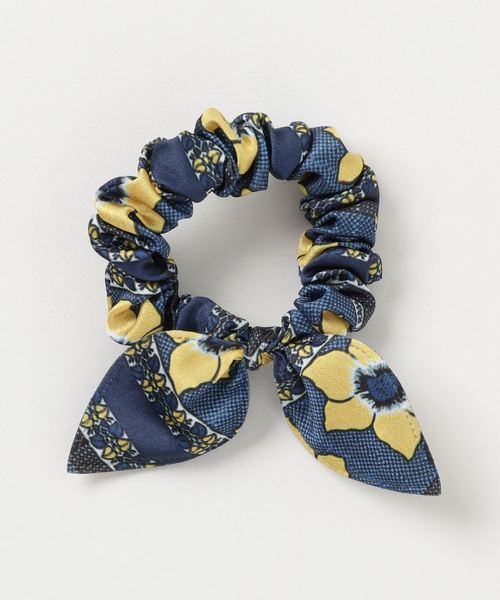 チャイハネ(チャイハネ)の「【チャイハネ】カラフルミニリボンシュシュ(シュシュ・レディース・ライトブルー/ネイビー/レッド系その他/アクア/パープル/ホワイト×ブルー/ブラックミックス/ピンク/ブルー系その他・FREE)」の1枚目の写真