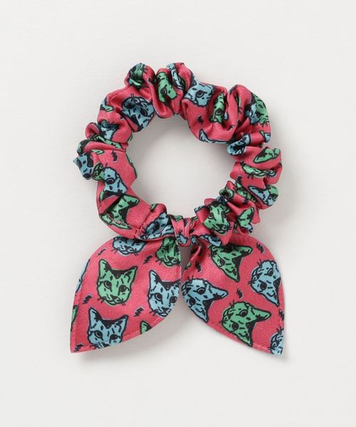 チャイハネ(チャイハネ)の「【チャイハネ】カラフルミニリボンシュシュ(シュシュ・レディース・ライトブルー/ネイビー/レッド系その他/アクア/パープル/ホワイト×ブルー/ブラックミックス/ピンク/ブルー系その他・FREE)」の8枚目の写真