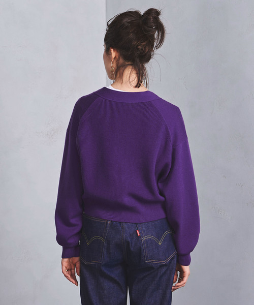 UNITED ARROWS トップス　UWSC Vネック ショートカーディガン UNITED ARROWS（ユナイテッドアローズ）の「UWSC Vネック ショート