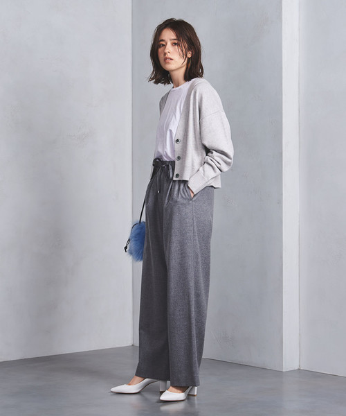 UNITED ARROWS トップス　UWSC Vネック ショートカーディガン UNITED ARROWS（ユナイテッドアローズ）の「UWSC Vネック ショート