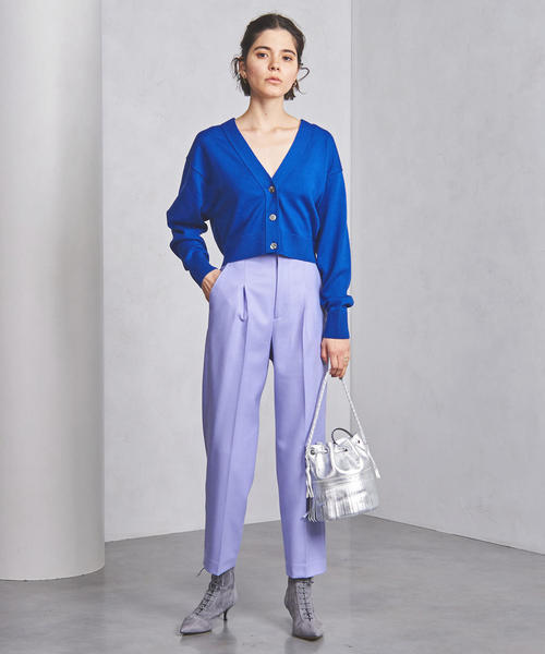 UNITED ARROWS トップス　UWSC Vネック ショートカーディガン UNITED ARROWS（ユナイテッドアローズ）の「UWSC ウール Vネック