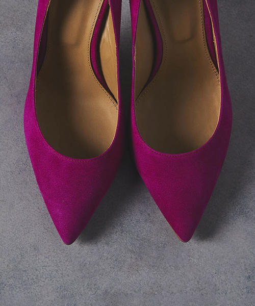 Pippichic（ピッピシック）の「＜PIPPICHIC（ピッピシック）＞ ポインテッドトゥ パンプス（パンプス・レディース・ピンク/ブラック・38/37h/35h/36h/35/37/36）」の4枚目の写真