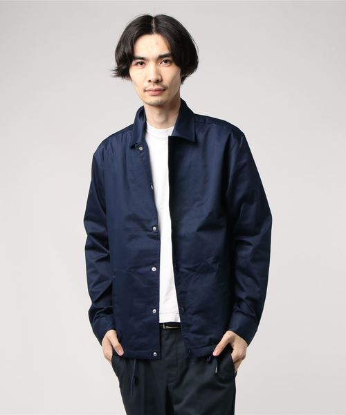 THE MORNING AFTER(ザ モーニング アフター)の「コーチジャケット(ブルゾン・メンズ・ブラック/ベージュ/ネイビー/ワイン・MEDIUM/LARGE/X-LARGE)」の4枚目の写真