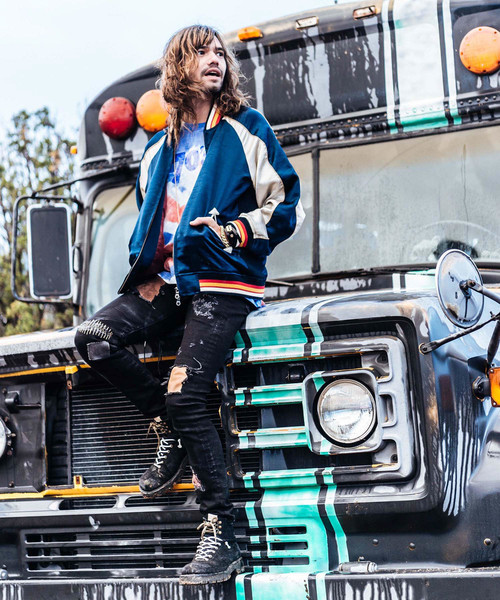 美品／W95／Lサイズ／グラム glamb／グランジ系 スキニーデニム 美品／W95／Lサイズ／グラム glamb／グランジ系 スキニーデニム 美品