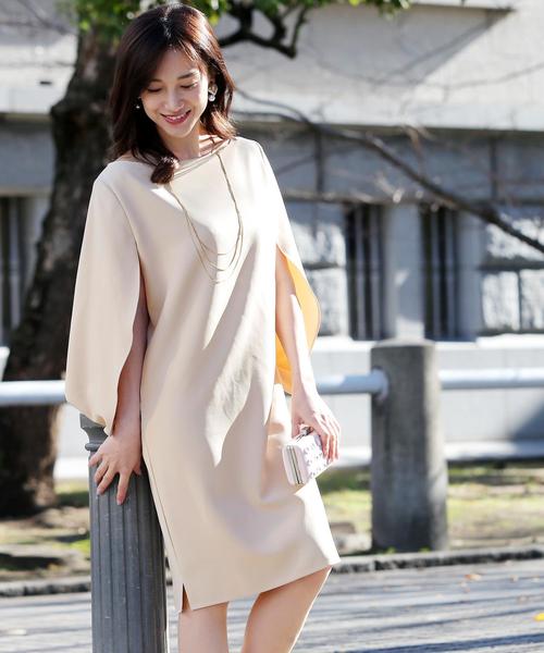 Doula Doula(ドゥーラドゥーラ)の「ドルマンワンピ―スドレス(ドレス・レディース・ブラック/ベージュ/ネイビー/グレー・M/L)」の19枚目の写真