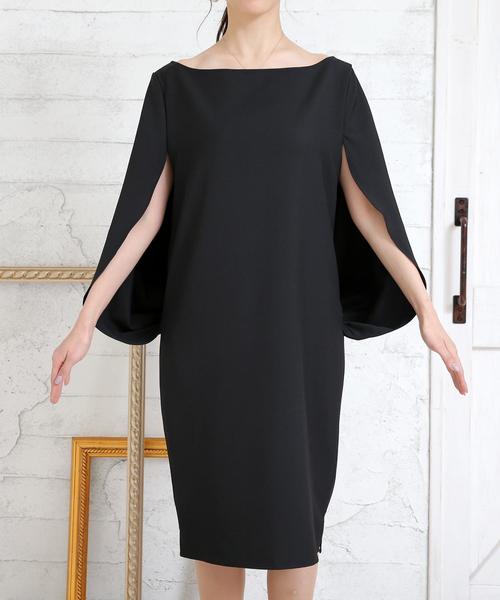 Doula Doula(ドゥーラドゥーラ)の「ドルマンワンピ―スドレス(ドレス・レディース・ブラック/ベージュ/ネイビー/グレー・M/L)」の22枚目の写真