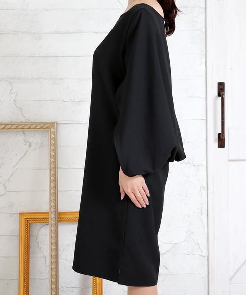 Doula Doula(ドゥーラドゥーラ)の「ドルマンワンピ―スドレス(ドレス・レディース・ブラック/ベージュ/ネイビー/グレー・M/L)」の10枚目の写真