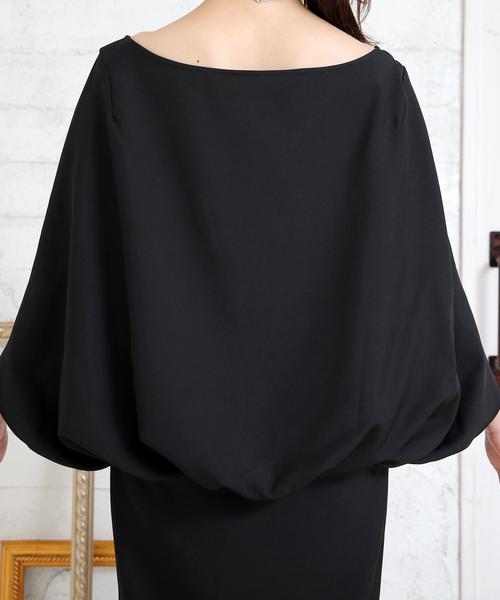 Doula Doula(ドゥーラドゥーラ)の「ドルマンワンピ―スドレス(ドレス・レディース・ブラック/ベージュ/ネイビー/グレー・M/L)」の21枚目の写真