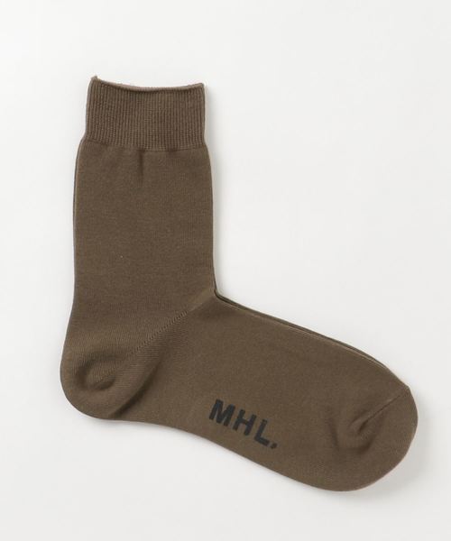 MHL.（エムエイチエル）の「SUMMER SOCK（ソックス/靴下・メンズ・ブラック/ライトグレー/カーキ・FREE）」の3枚目の写真