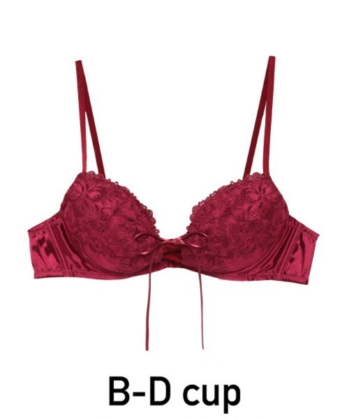 RAVIJOUR(ラヴィジュール)の「ビタークロスホットリフト 単品ブラ(ブラ)」|ボルドー