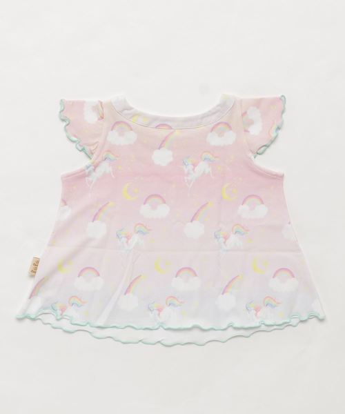 fafa(フェフェ)の「PAVI|チュニック(Tシャツ/カットソー・キッズ・レインボー/その他1・110/120/130/90/140)」の3枚目の写真