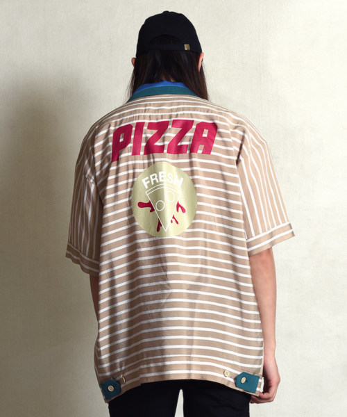 MILKBOY（ミルクボーイ）の「PIZZA BOY シャツ（シャツ/ブラウス