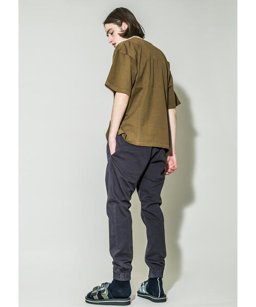 MONKEY TIME（モンキータイム）の「＜monkey time＞ 40/2 CHAMB DYE POC T/Tシャツ（Tシャツ/カットソー・メンズ・ダークグレー/ブラウン/オリーブ・L/S/M/XL）」の12枚目の写真