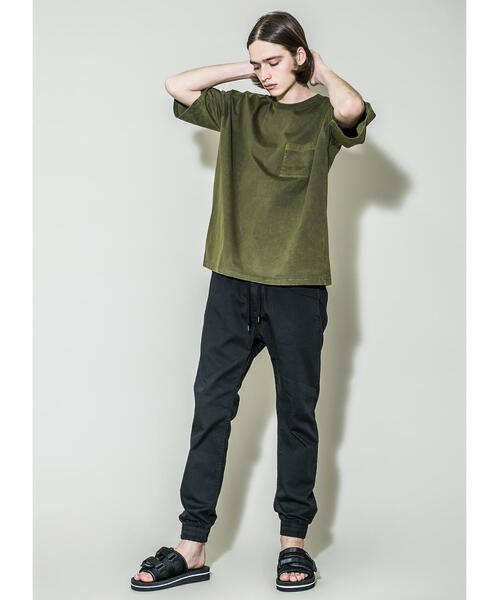 MONKEY TIME（モンキータイム）の「＜monkey time＞ 40/2 CHAMB DYE POC T/Tシャツ（Tシャツ/カットソー・メンズ・ダークグレー/ブラウン/オリーブ・L/S/M/XL）」の16枚目の写真