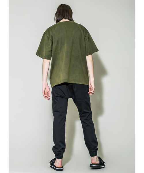 MONKEY TIME（モンキータイム）の「＜monkey time＞ 40/2 CHAMB DYE POC T/Tシャツ（Tシャツ/カットソー・メンズ・ダークグレー/ブラウン/オリーブ・L/S/M/XL）」の10枚目の写真