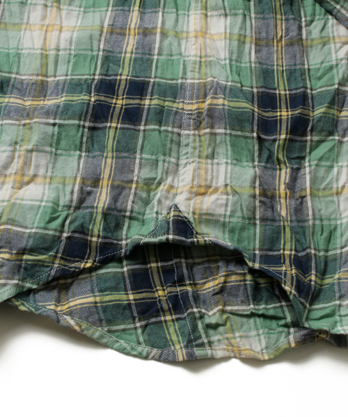 BEAMS（ビームス）の「○BEAMS / ワッシャーチェック レギュラーシャツ（シャツ/ブラウス・メンズ・レッド/グリーン/ブルー・X-LARGE/MEDIUM/SMALL/LARGE）」の13枚目の写真
