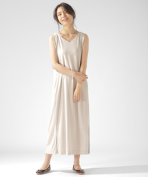 BAYFLOW | Vネックノースリワンピース(ワンピース)