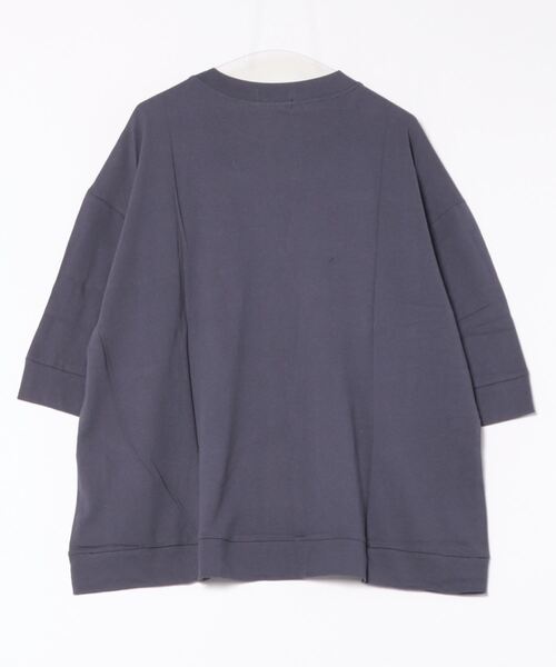 revertical(リバーティカル)の「ポケット付き 半端袖 ビッグTシャツ(Tシャツ/カットソー・メンズ・ブラック/ベージュ/ネイビー/ブラウン/ブルーグレー/モカ・L/M)」の14枚目の写真