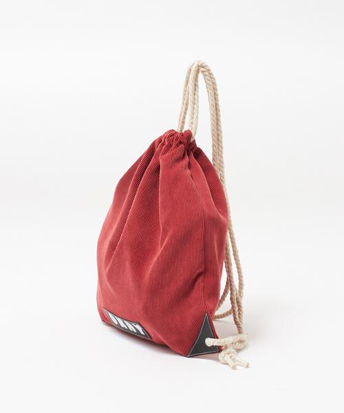 ABAHOUSE（アバハウス）の「【OKAY】 CORDUROY 巾着ショルダーバッグ（ショルダーバッグ・メンズ・ブラック/レッド/イエロー系その他・フリー）」の15枚目の写真
