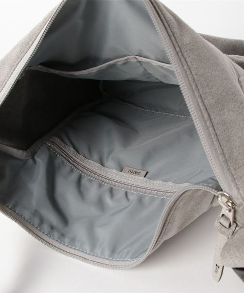 zattu(ザッツ)の「ZATTU / ショルダーバッグ(ショルダーバッグ・レディース・ライトグレー/ブラック・FREE)」の4枚目の写真