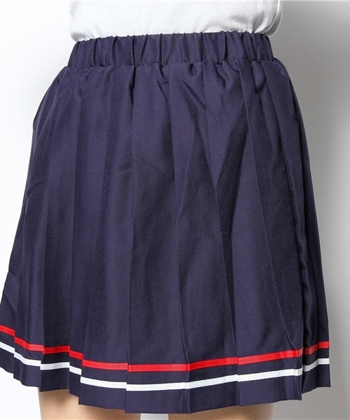 WEGO（ウィゴー）の「WEGO/ラインプリーツスカート（スカート・レディース・ホワイト/ブラック/ネイビー/レッド・FREE）」の7枚目の写真