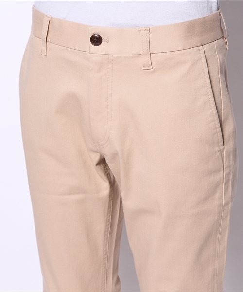 WEGO（ウィゴー）の「WEGO/スリムテーパードチノクロップドパンツ（チノパンツ・メンズ・ホワイト/ブラック/ベージュ・LARGE/MEDIUM）」の6枚目の写真