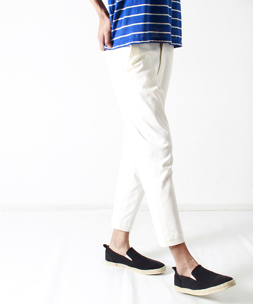 WEGO（ウィゴー）の「WEGO/スリムテーパードチノクロップドパンツ（チノパンツ・メンズ・ホワイト/ブラック/ベージュ・LARGE/MEDIUM）」の13枚目の写真