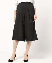 [キュロットorロング]選べる2丈タックパンツ