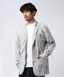 v::room�i���B���[���j�́u�yV::ROOM�z�u�C���[��/  HERRINGBONE JACQUARD - L/S JACKET�i�J�[�f�B�K���j�v