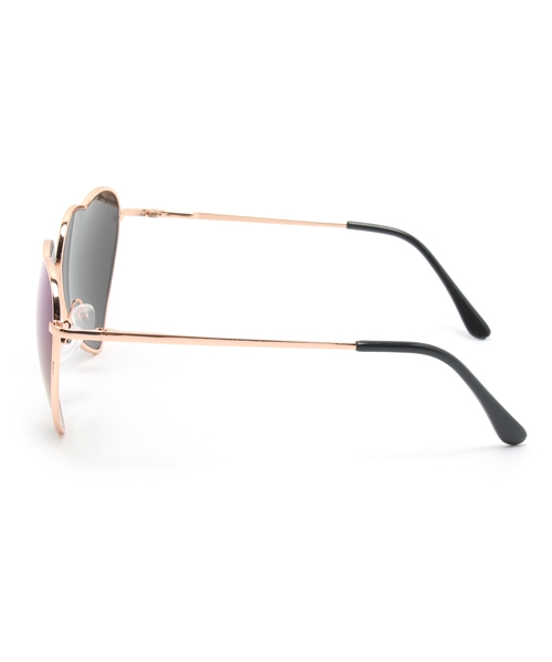 WEGO（ウィゴー）の「WEGO/ハートミラーサングラス（サングラス・レディース・グリーン/ブルー/イエロー・FREE）」の11枚目の写真