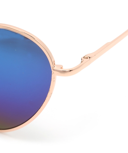 WEGO（ウィゴー）の「WEGO/ハートミラーサングラス（サングラス・レディース・グリーン/ブルー/イエロー・FREE）」の5枚目の写真